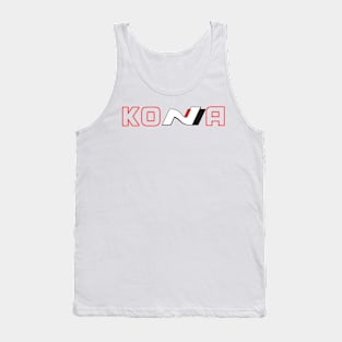 Kona N transparent (Bigger) red Tank Top